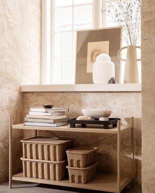 Ferm Living - Paper Pulp Box - Small | Living Space Store