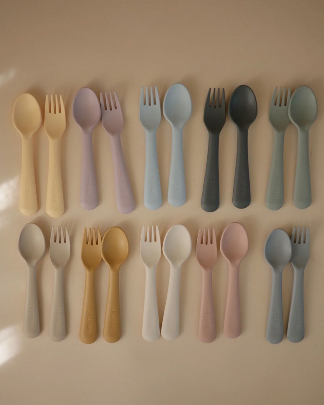 Mushie Fork and Spoon Set