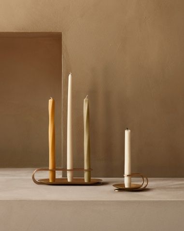 Twist tapered candles - Audo CPH